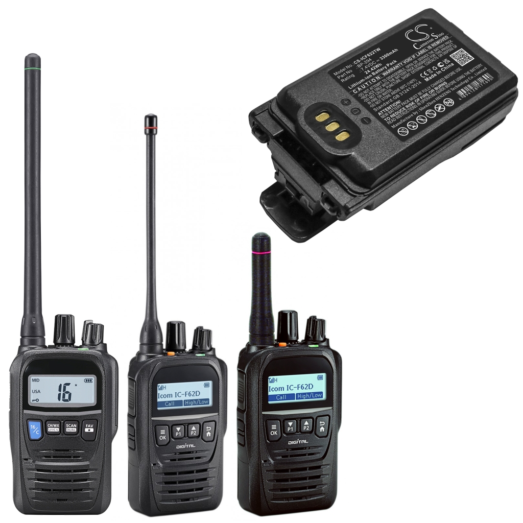 Baterie radio bidirecțional Icom CS-ICF622TW