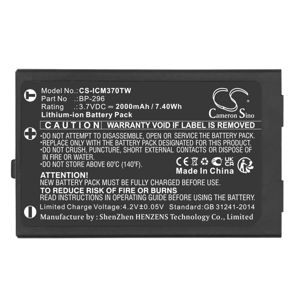 Baterie radio bidirecțional Icom IC-M37
