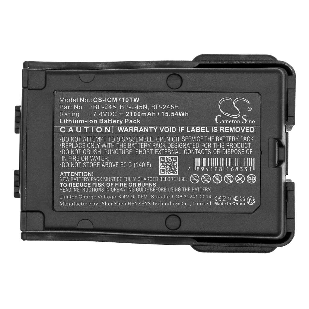 Baterie radio bidirecțional Icom CS-ICM710TW