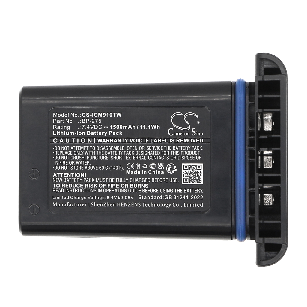 Baterie radio bidirecțional Icom CS-ICM910TW