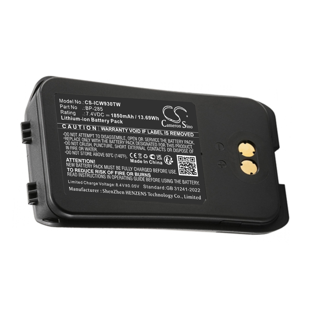 Baterie radio bidirecțional Icom CS-ICW930TW