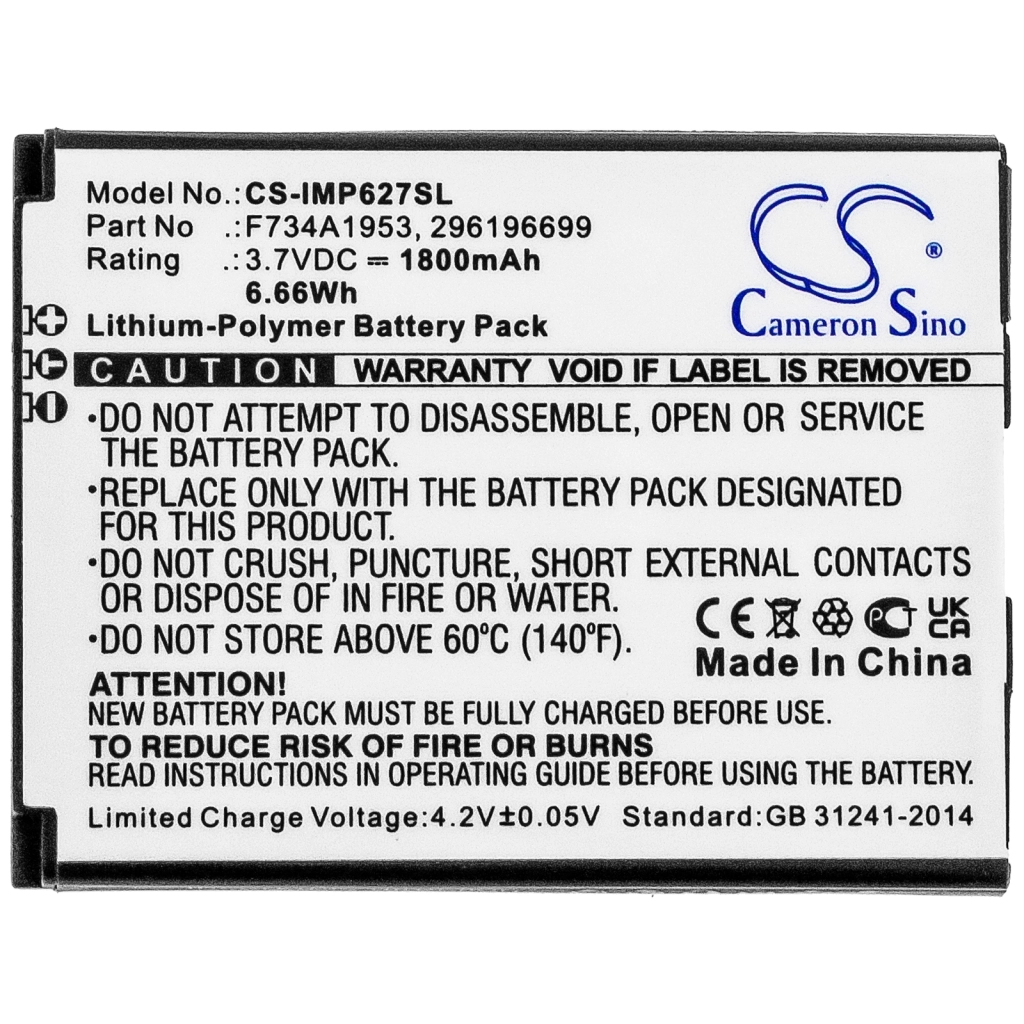 Baterie terminal de plată Ingenico CS-IMP627SL