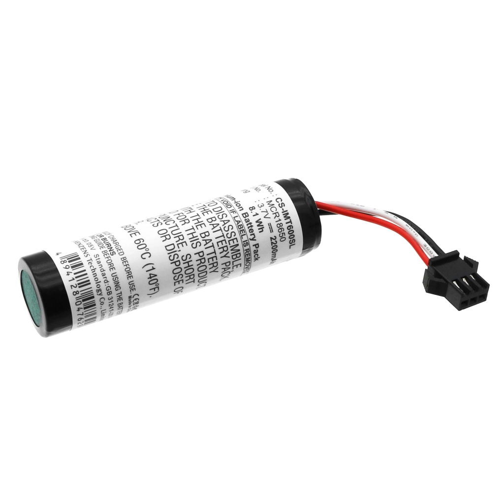 Compatible battery replacement for Altec Lansing MCR18650
