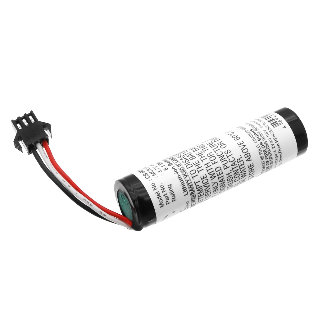 Compatible battery replacement for Altec Lansing MCR18650