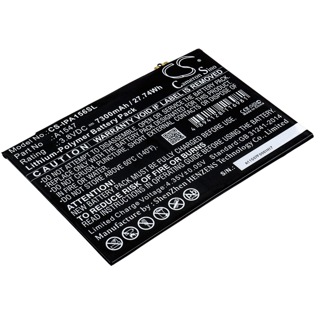 Baterie tabletă Apple iPad Air 2 WiFi (CS-IPA156SL)