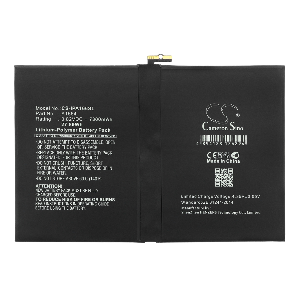 Baterie tabletă Apple iPad 6.4 (CS-IPA166SL)