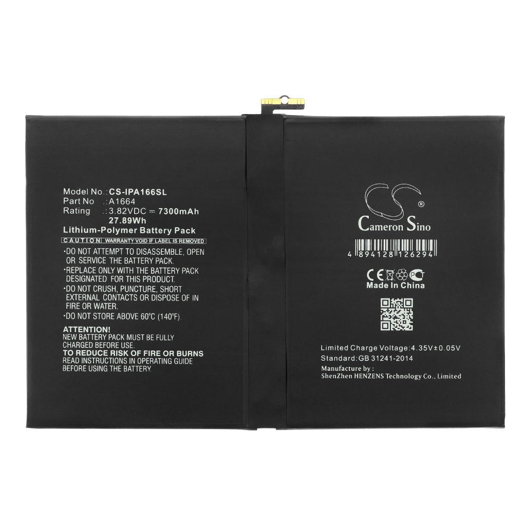 Baterie tabletă Apple CS-IPA166SL