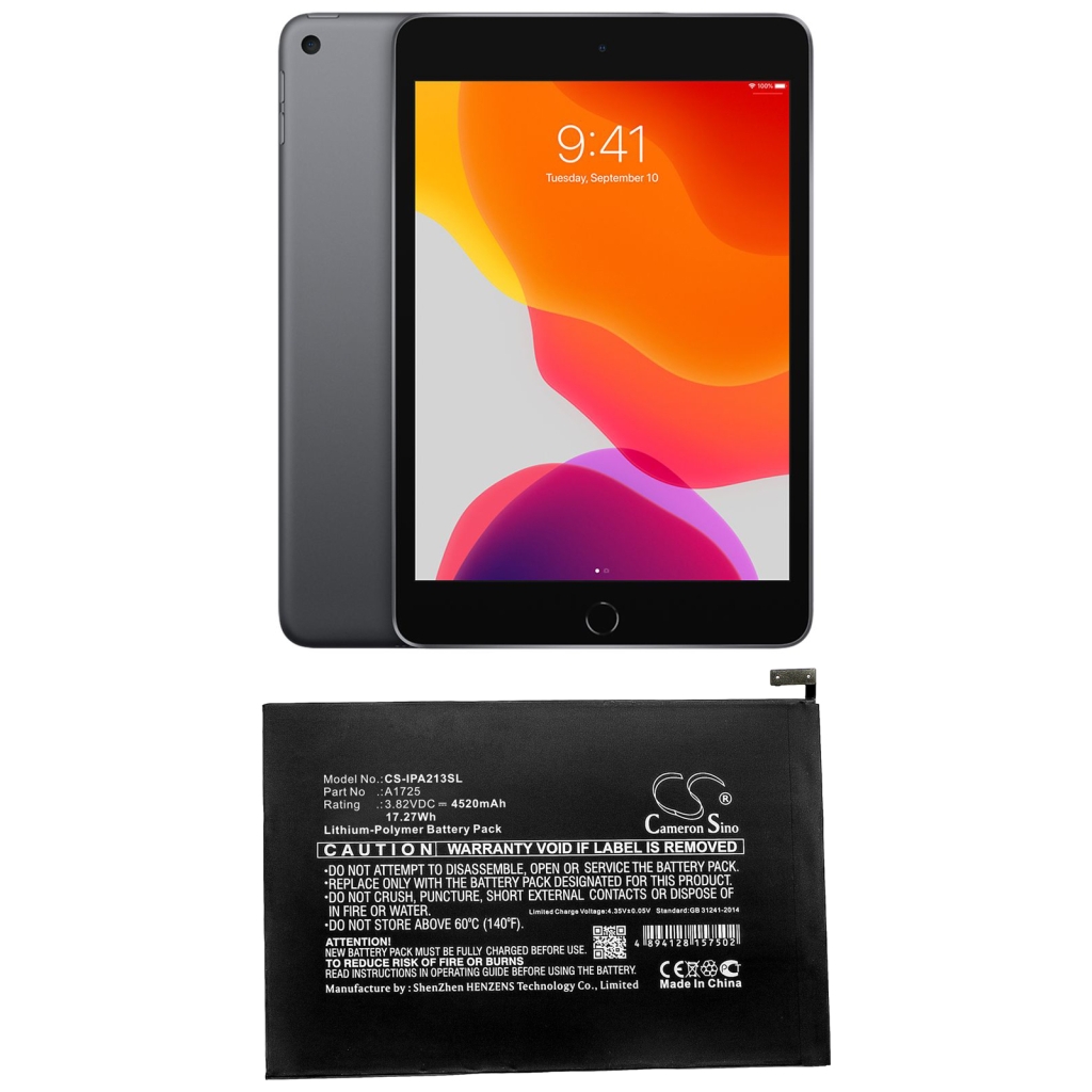 Baterie tabletă Apple A2125 (CS-IPA213SL)