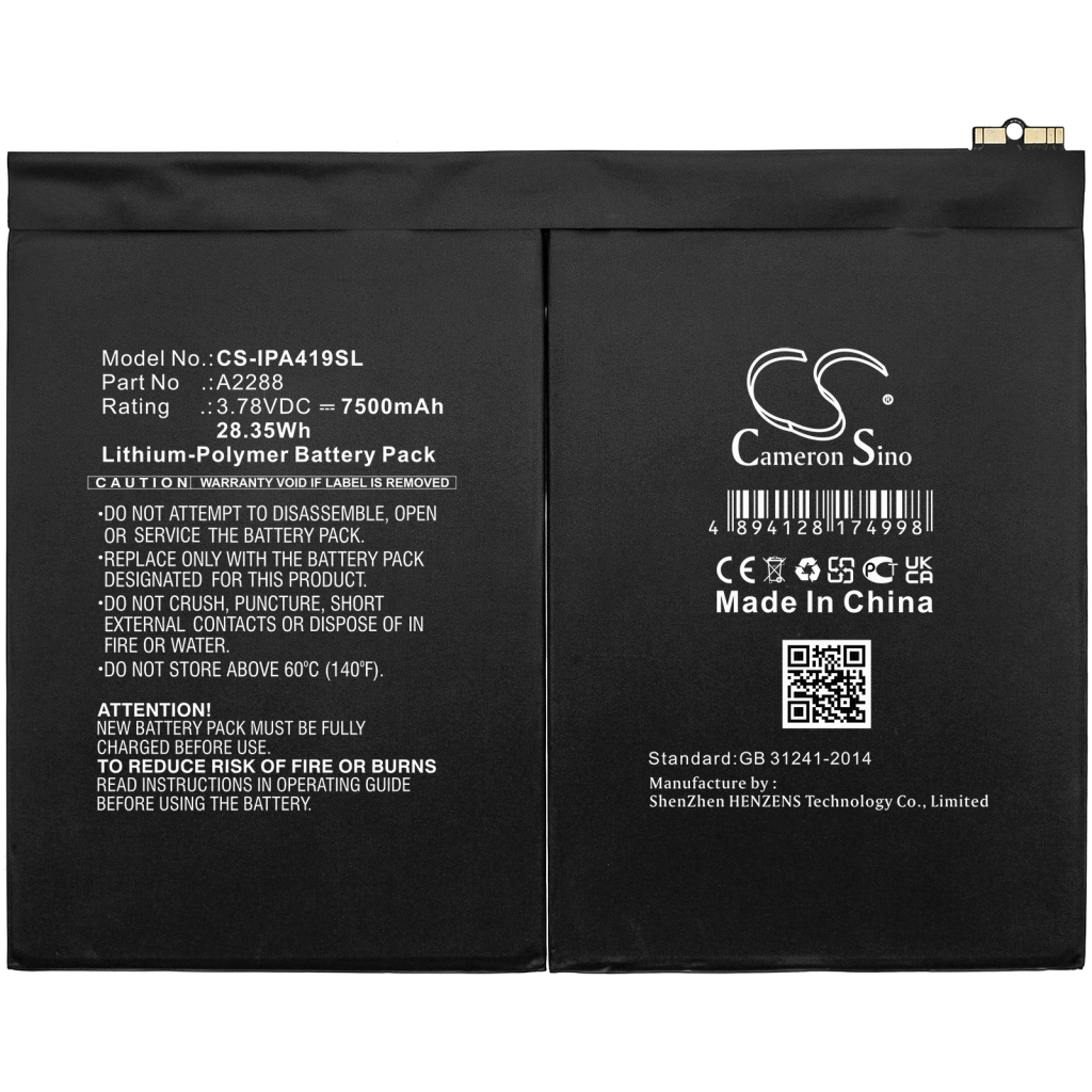 Baterie tabletă Apple iPad 13.1 (CS-IPA419SL)