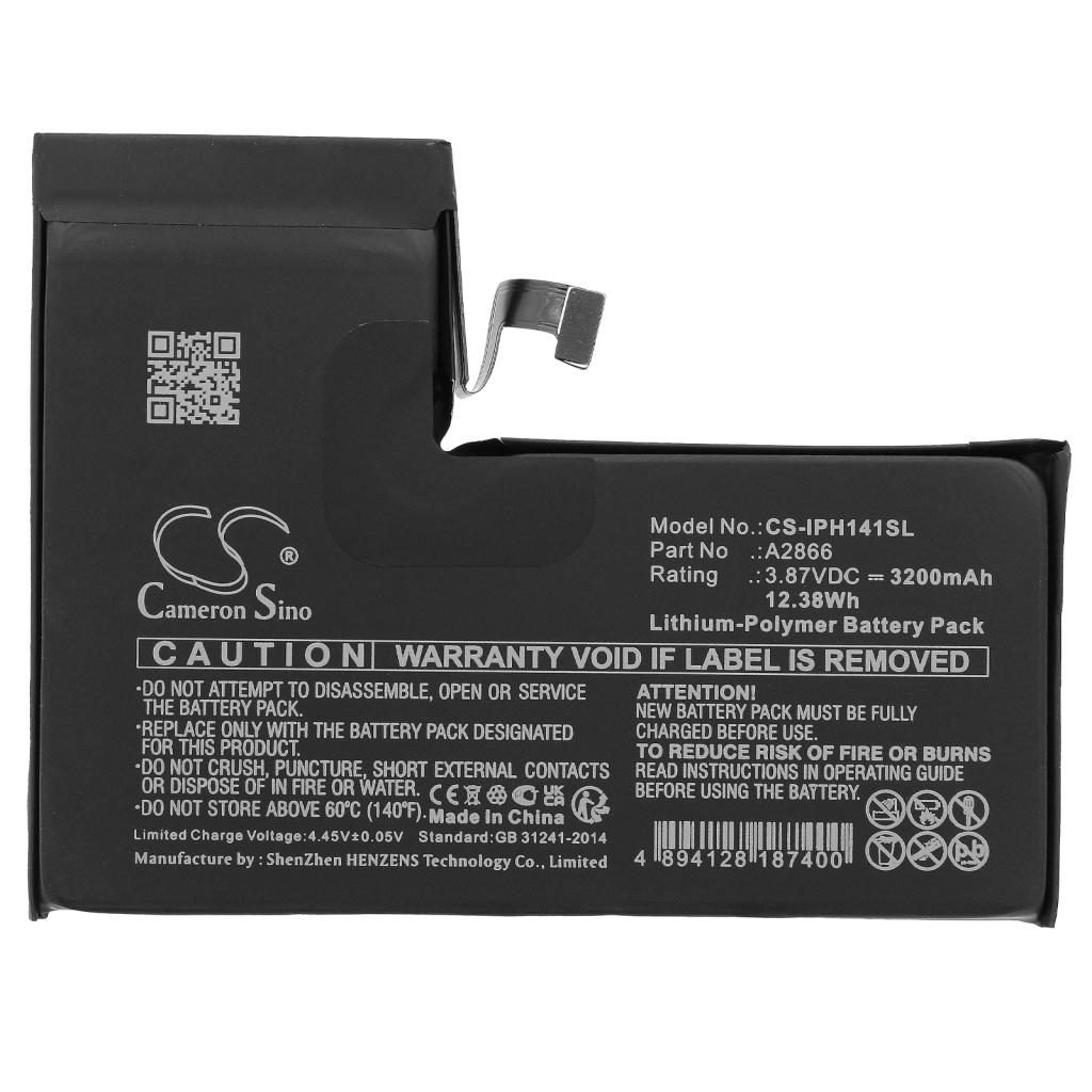 Baterie telefon mobil Apple iPhone 14 Pro (CS-IPH141SL)