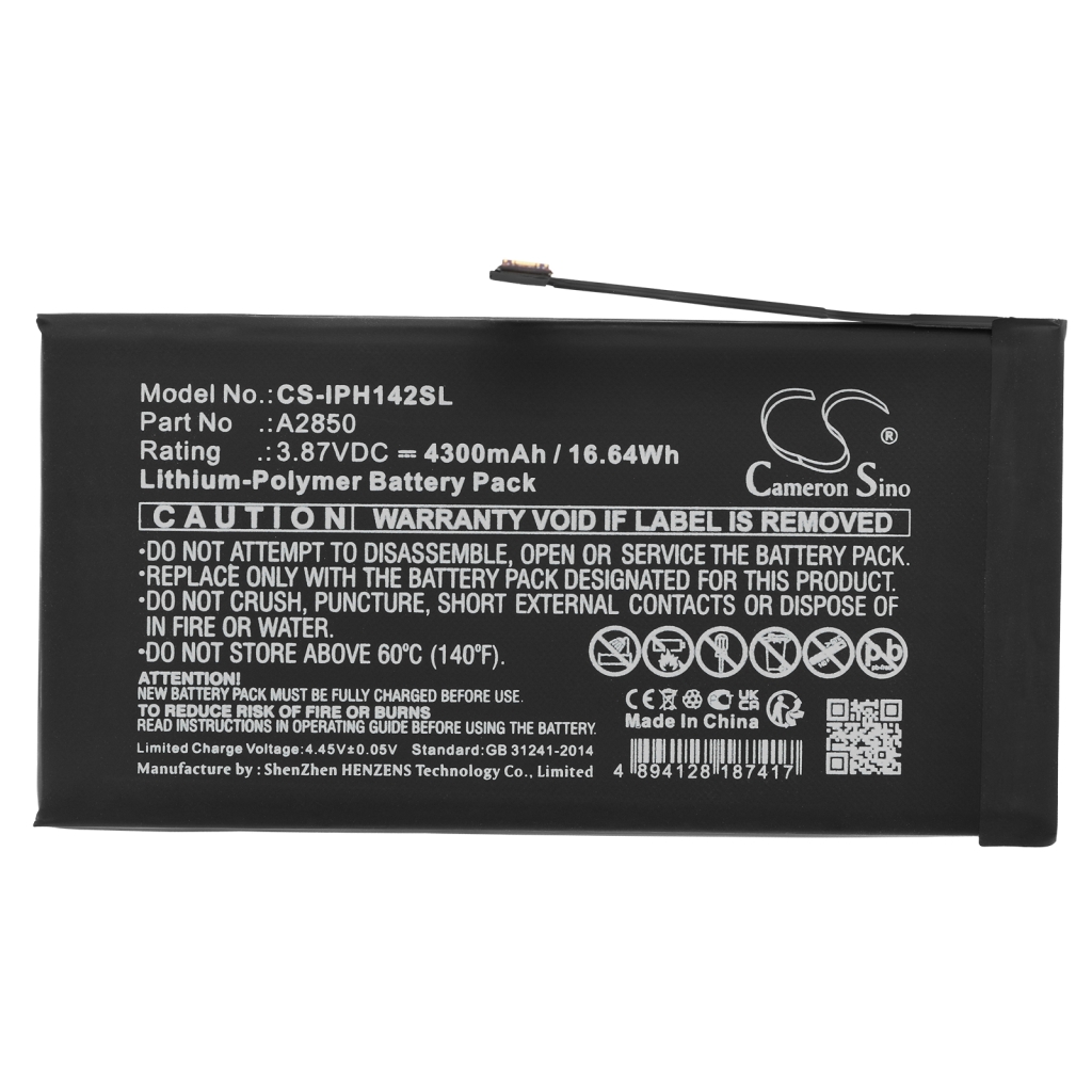 Baterie telefon mobil Apple iPhone 14 Plus (CS-IPH142SL)