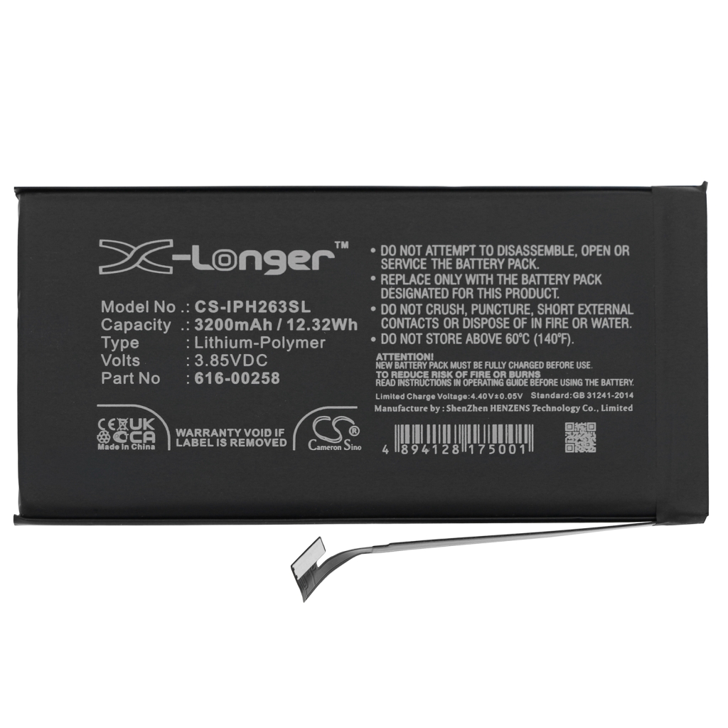 Baterie telefon mobil Apple A2635 (CS-IPH263SL)