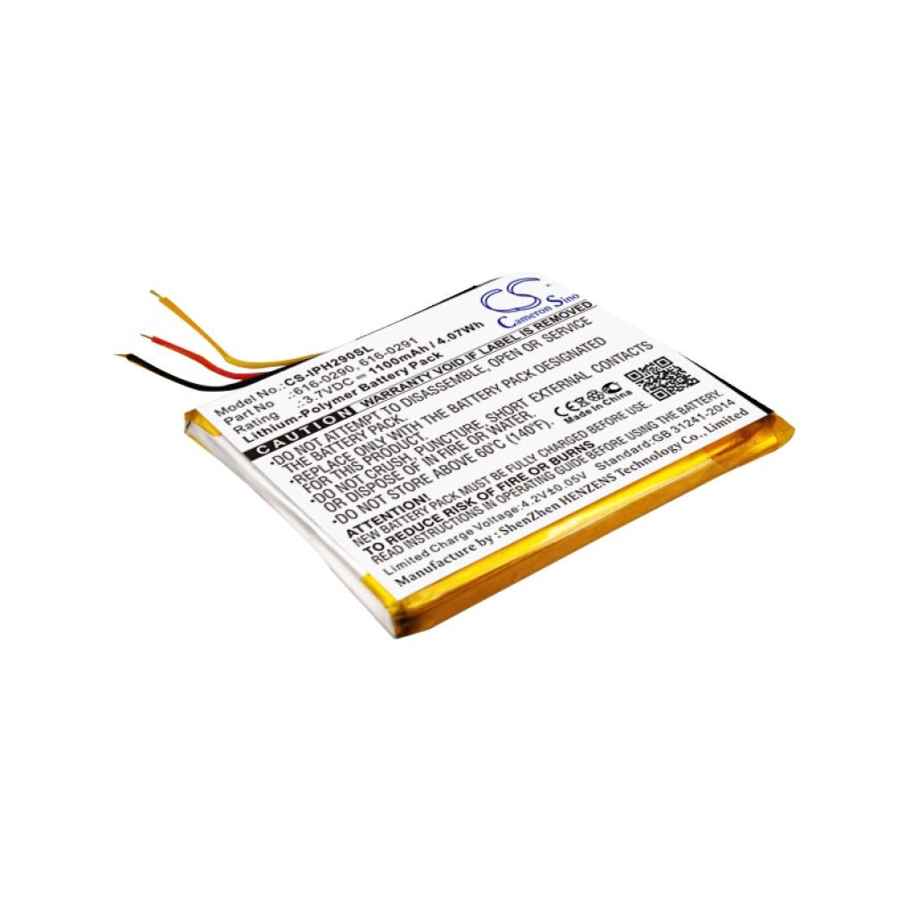 Battery Replaces Apple LIS1376APPC