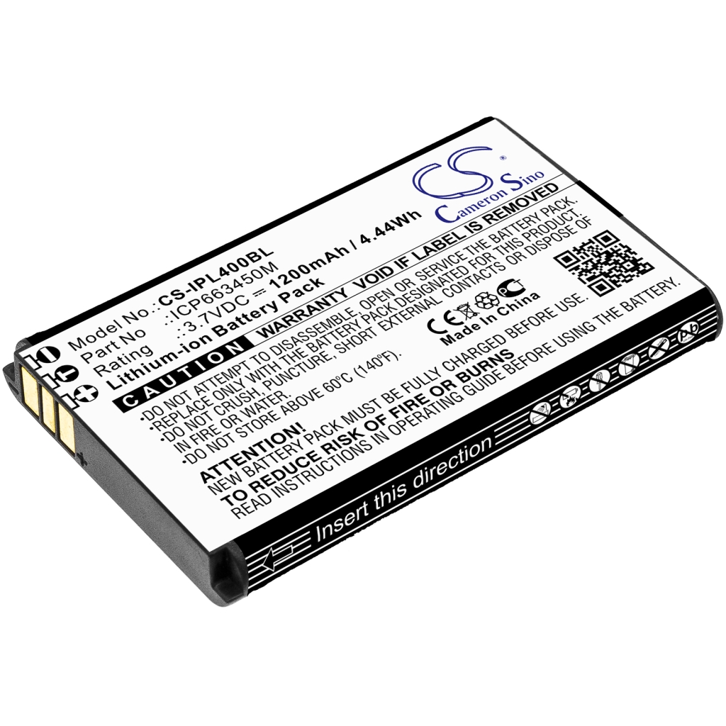 Baterie cod de bare, scanner Infinite peripherals CS-IPL400BL