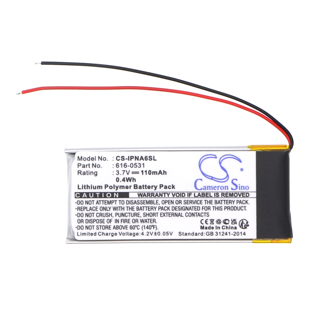 Baterie MP3, MP4, PMP Apple CS-IPNA6SL