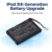 Battery compatible with Apple