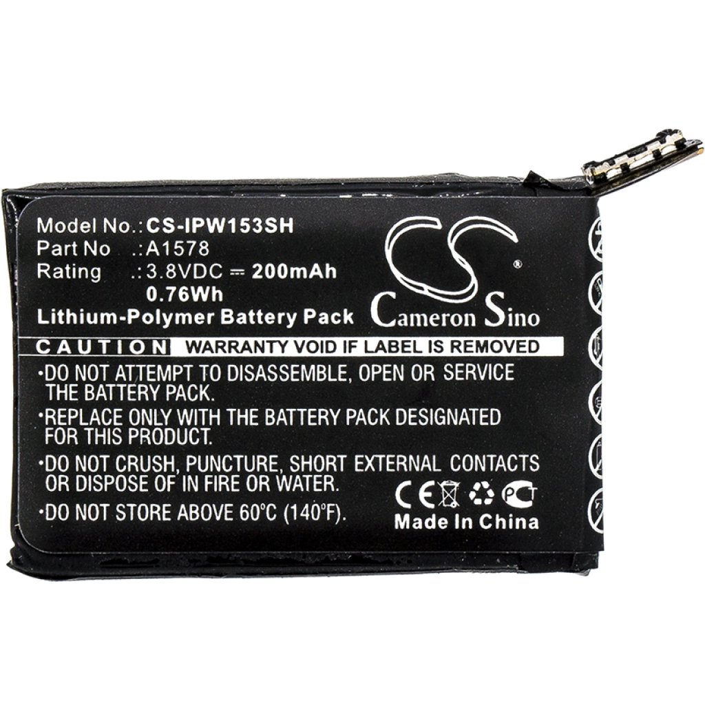 Baterie smartwatch Apple MJ2Y2LL/A (CS-IPW153SH)