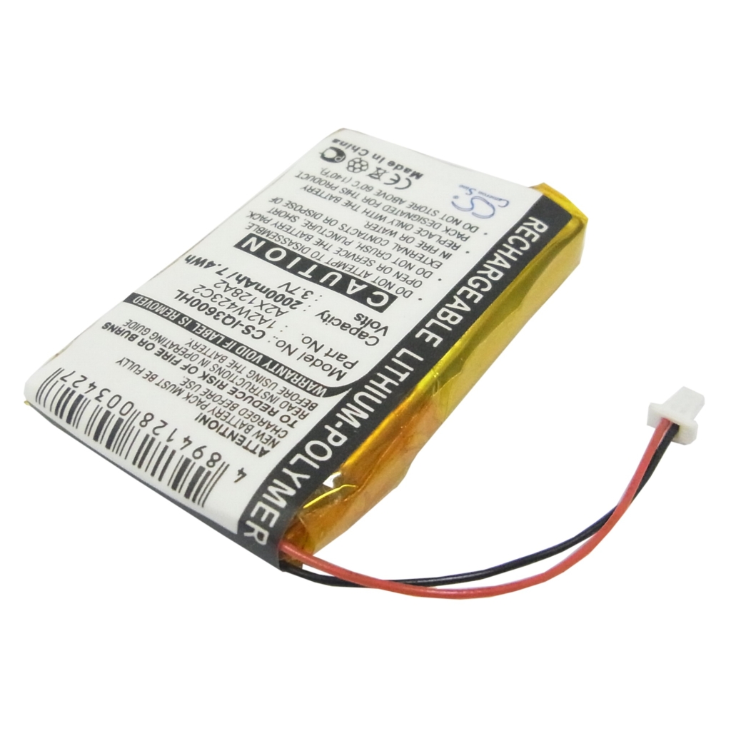 Înlocuire compatibilă pentru bateria Garmin 1A2W423C2,A2X128A2