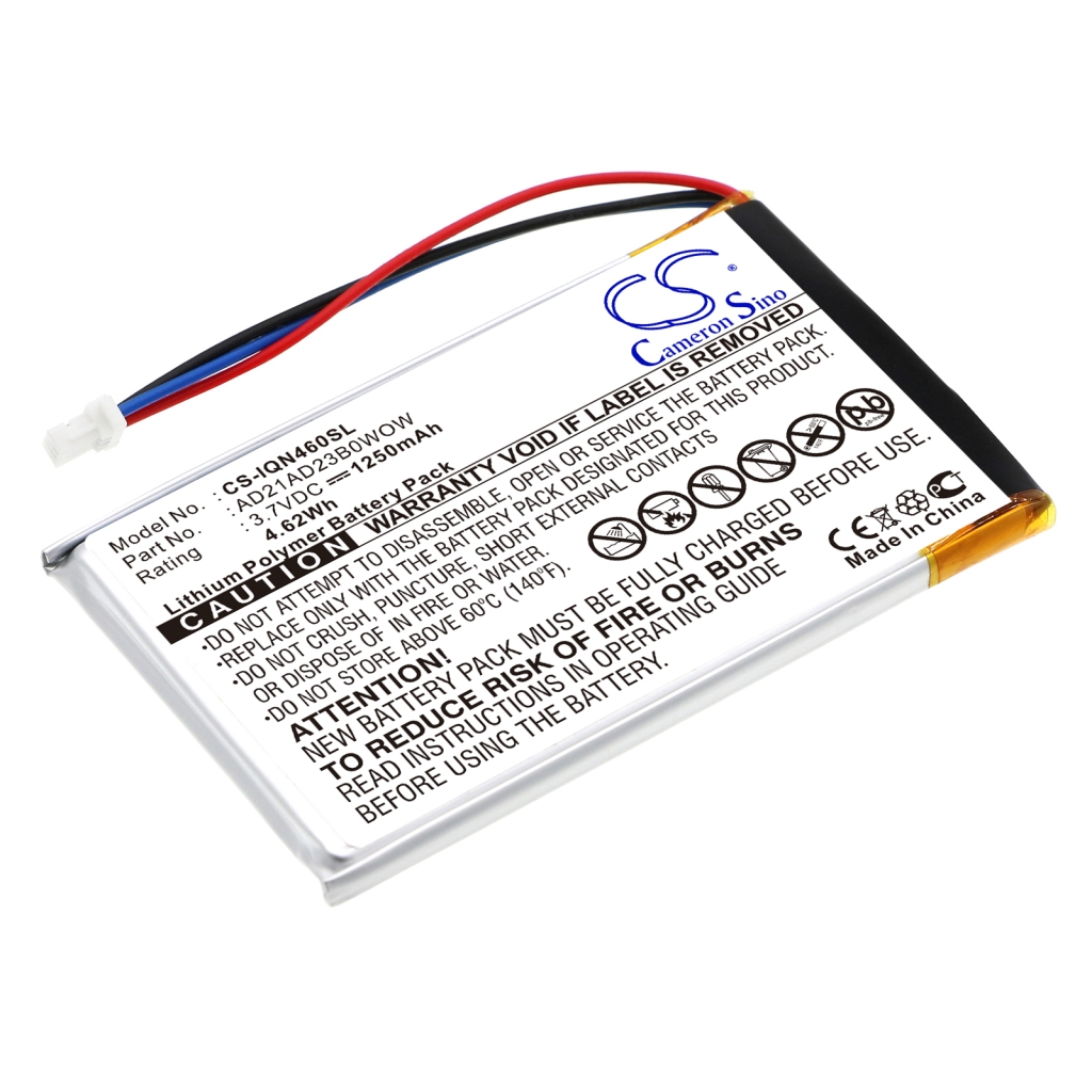 Baterie GPS, Navigator Garmin CS-IQN460SL