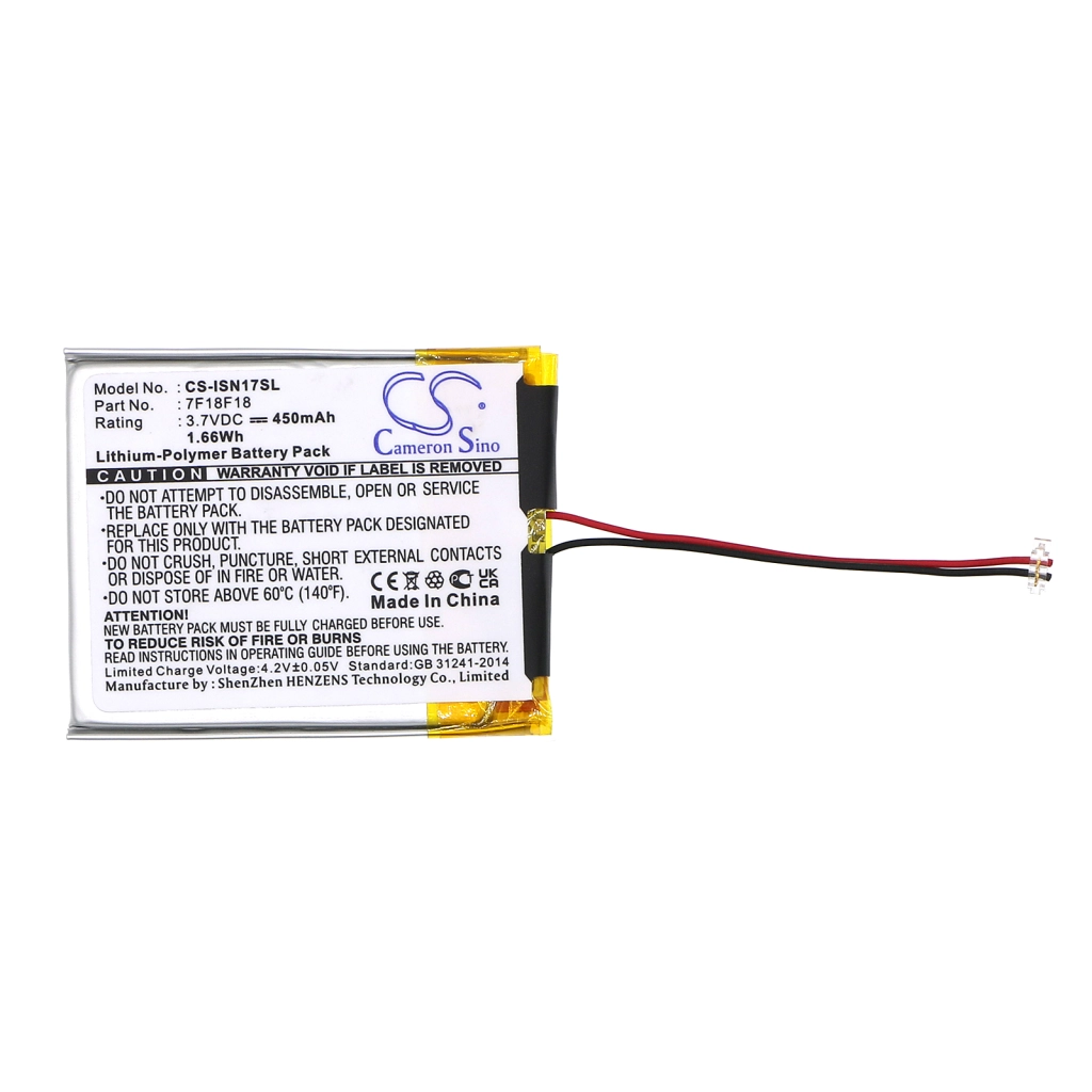 Baterie MP3, MP4, PMP INSIGNIA CS-ISN17SL