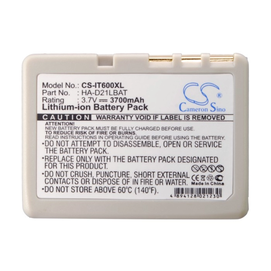 Baterie cod de bare, scanner Casio IT-800RGC-65D