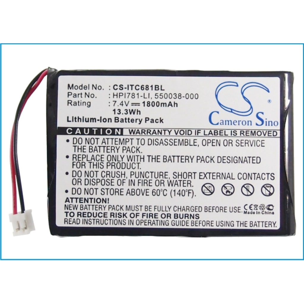 Baterie imprimantă Intermec CS-ITC681BL