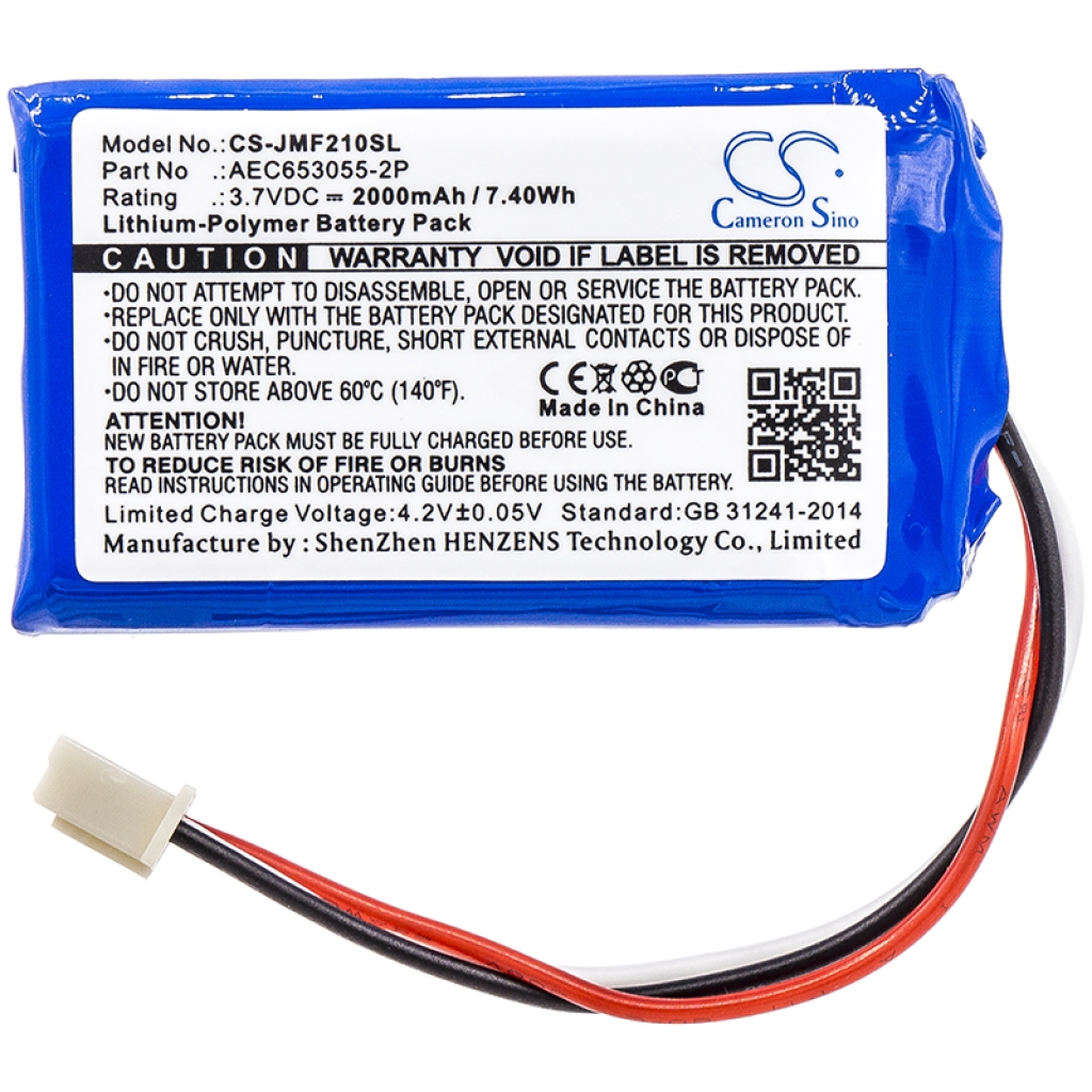 Înlocuire compatibilă pentru bateria Jbl AEC653055-2P
