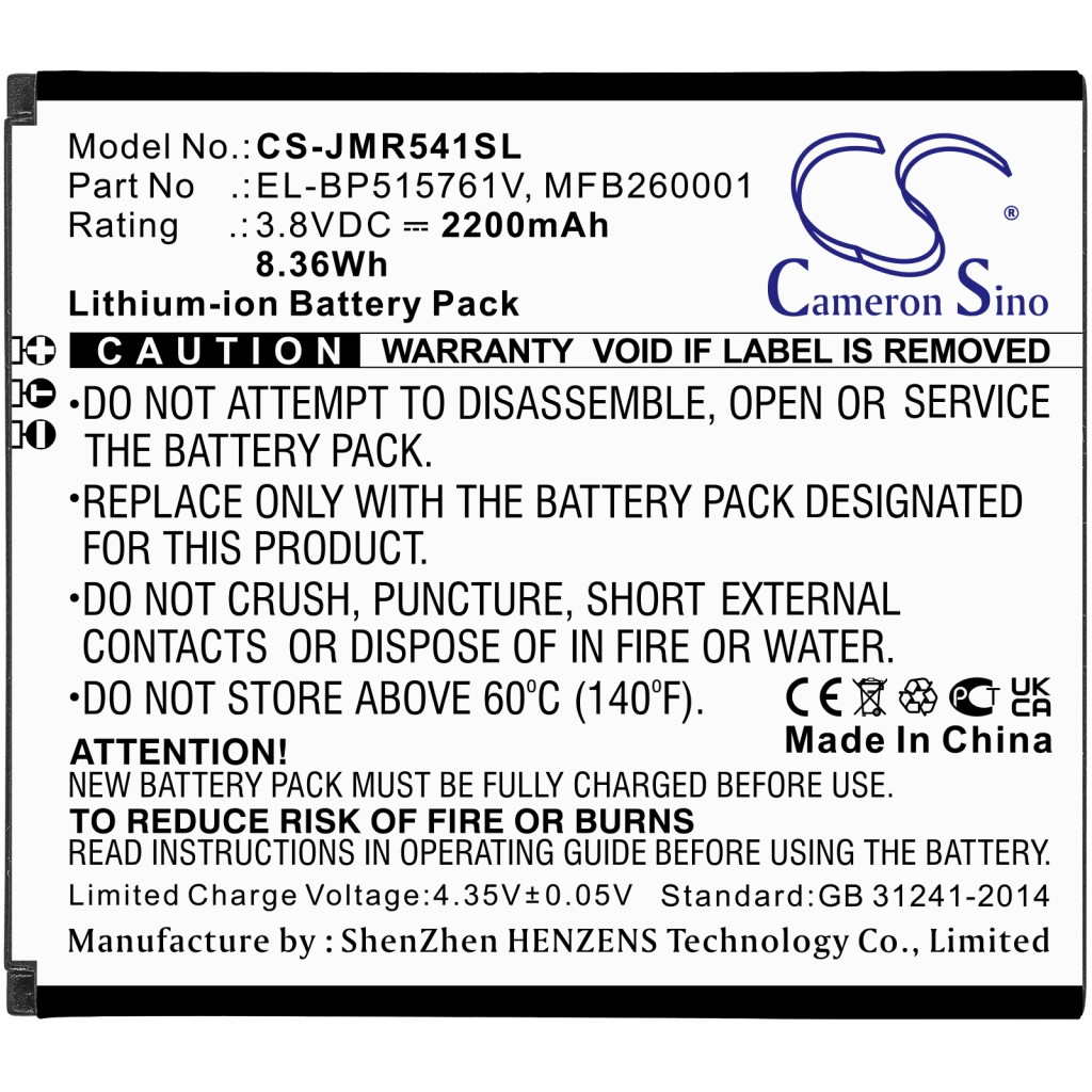 Hotspot Battery Jio CS-JMR541SL