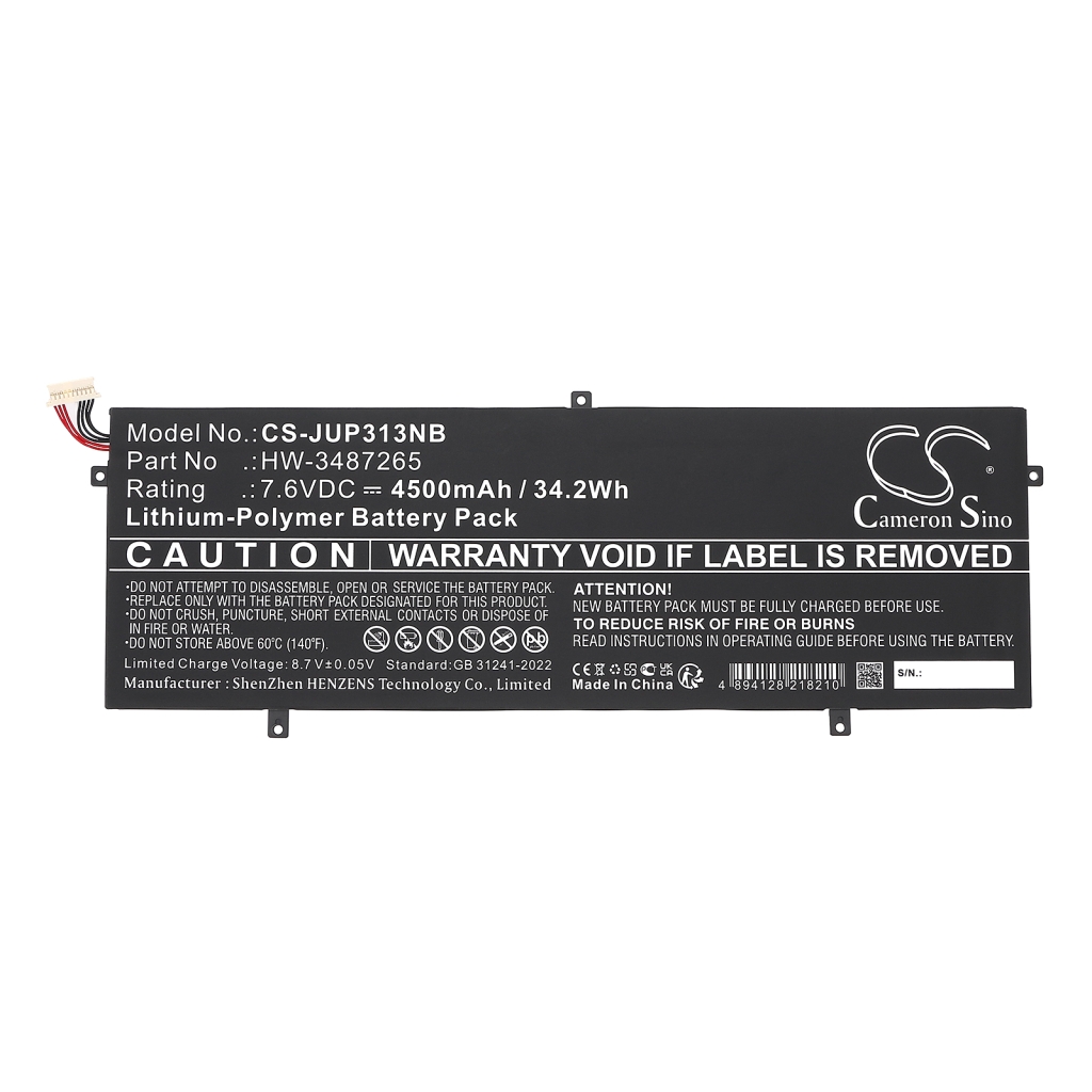 Baterii pentru laptop Jumper CS-JUP313NB