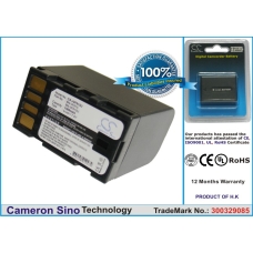 Compatible battery replacement for JVC BN-VF815,BN-VF815U,BN-VF915,BN-VF915U