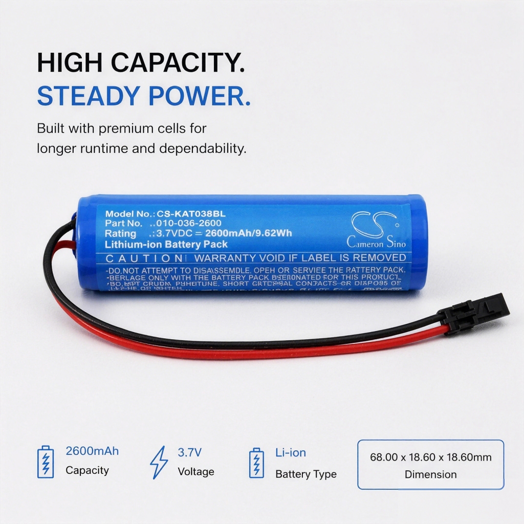 Battery compatible with Kar-tech
