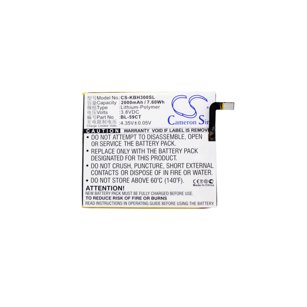 Baterii compatibil cu KOOBEE H3 H3 CS-KBH300SL