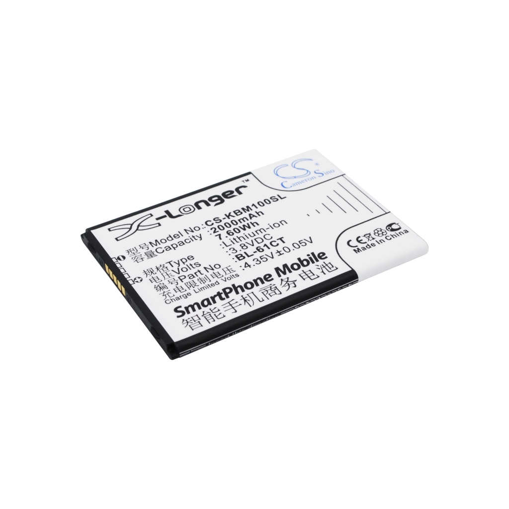 Înlocuire compatibilă pentru bateria KOOBEE BL-61CT