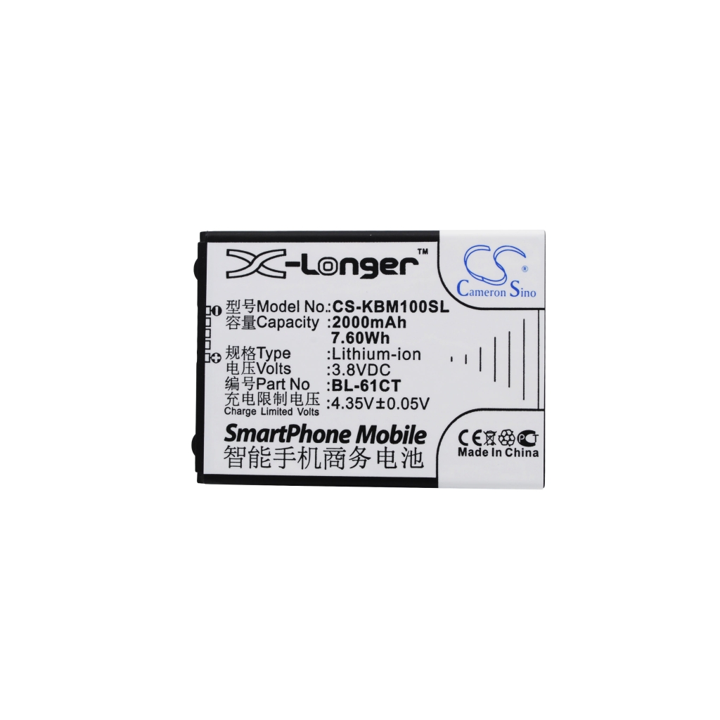 Înlocuire compatibilă pentru bateria KOOBEE BL-61CT
