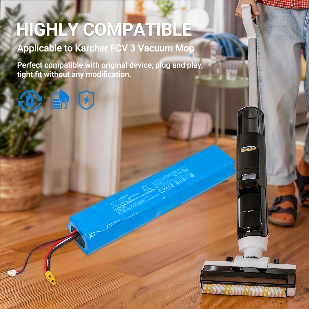 Battery compatible with Karcher
