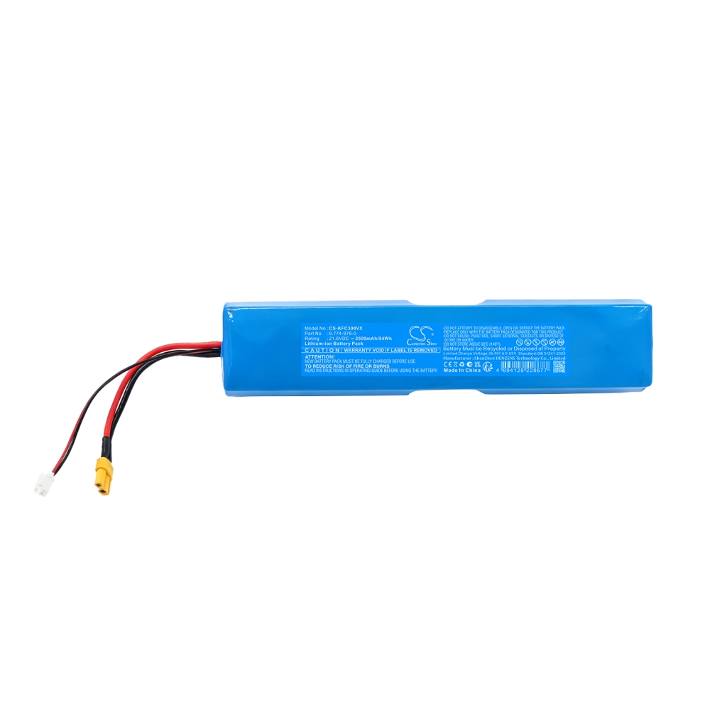Battery compatible with Karcher