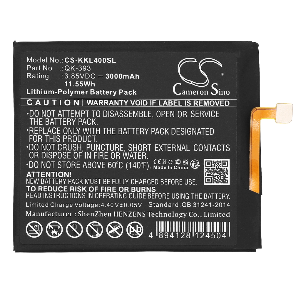 Baterie telefon mobil Qiku 1503-A02 (CS-KKL400SL)