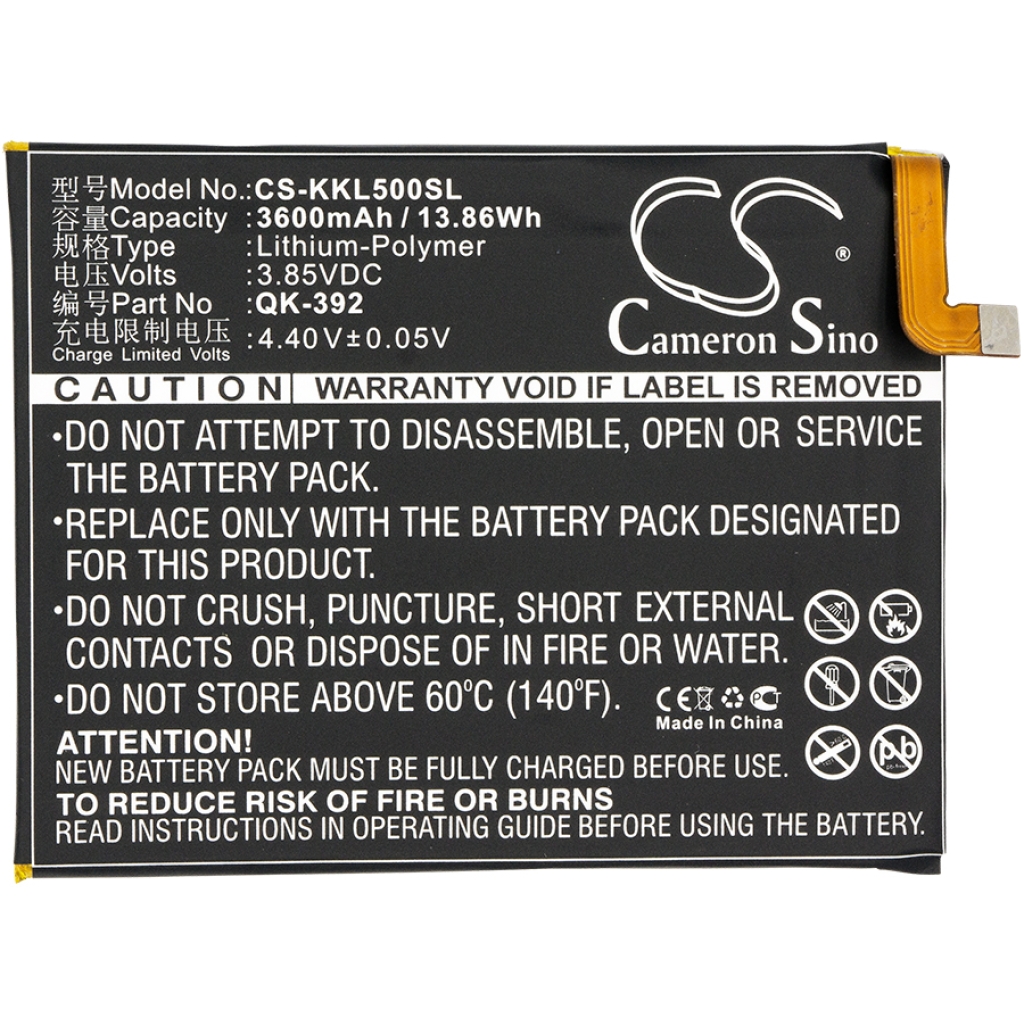 Baterie telefon mobil 360 1509-A00 (CS-KKL500SL)