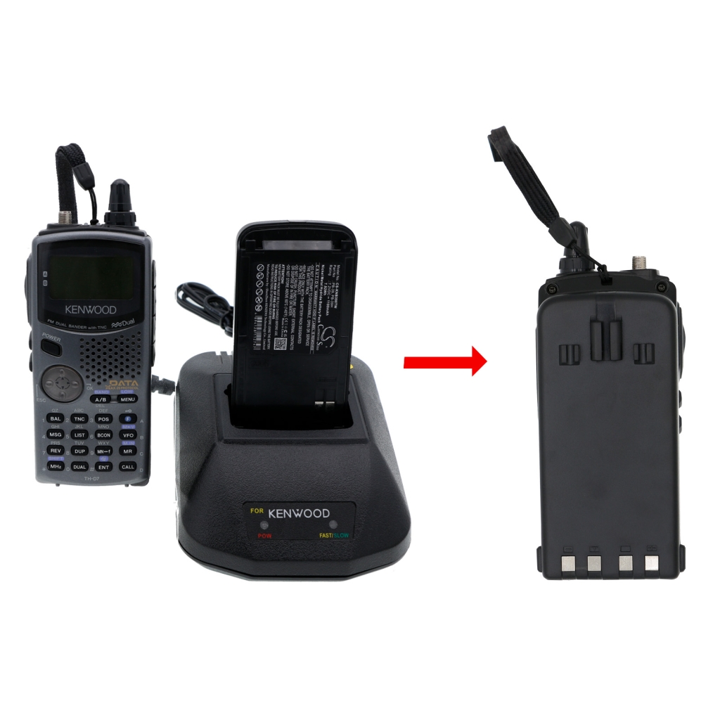 Baterie radio bidirecțional Kenwood CS-KNB390TW