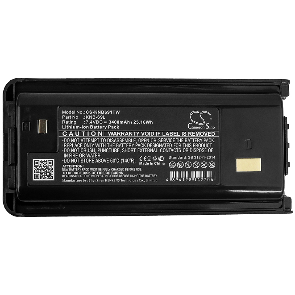 Baterie radio bidirecțional Kenwood CS-KNB691TW