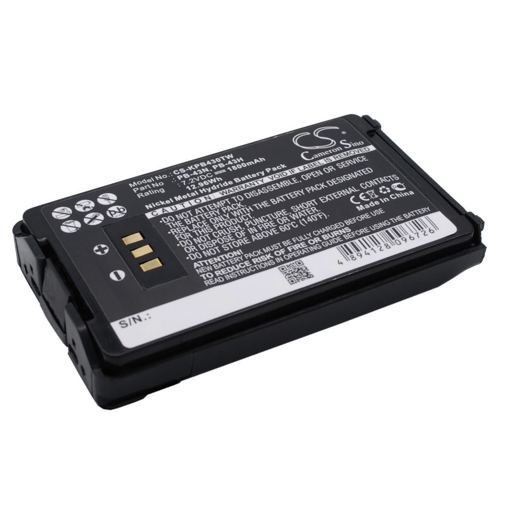 Baterie radio bidirecțional Kenwood CS-KPB430TW