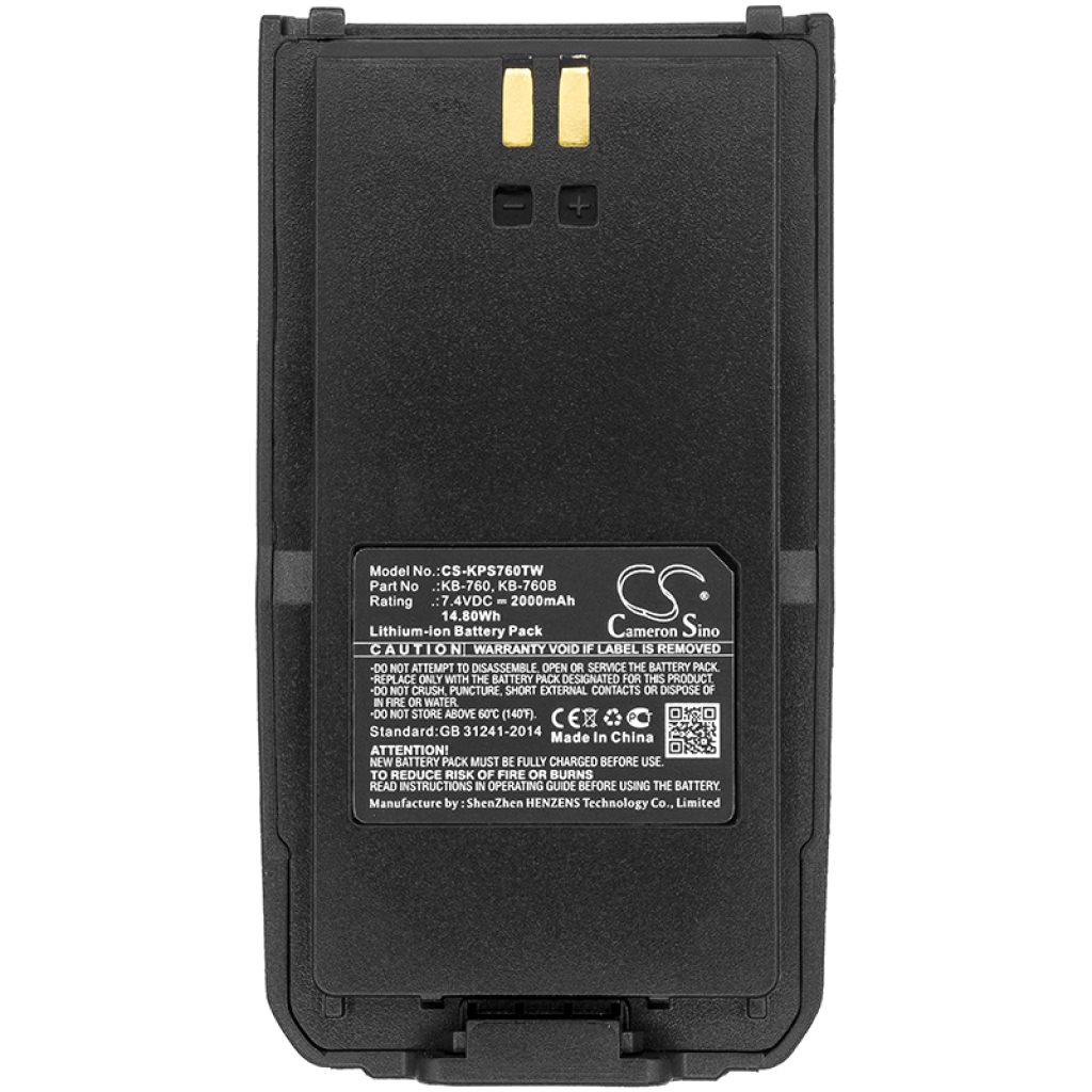 Baterie radio bidirecțional Kirisun S760B (CS-KPS760TW)