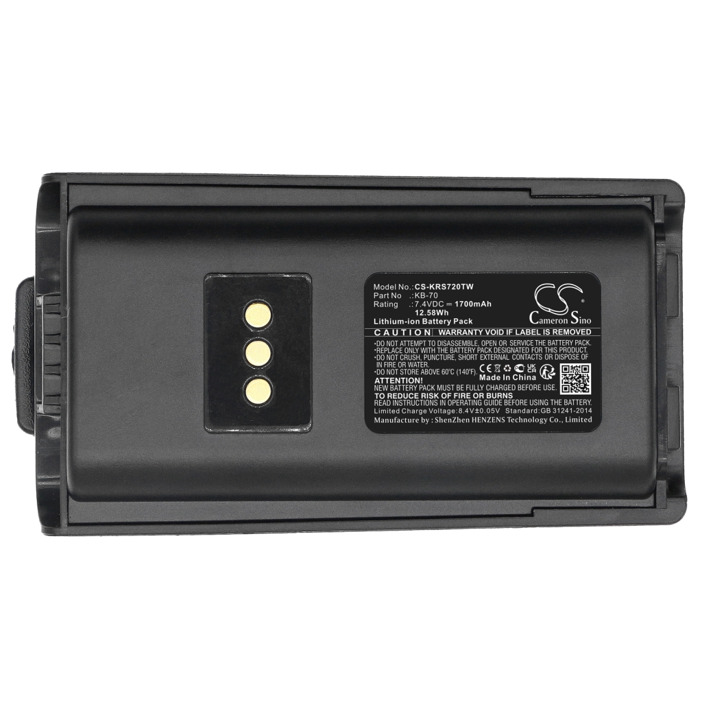 Baterie radio bidirecțional Kirisun PT4208 (CS-KRS720TW)