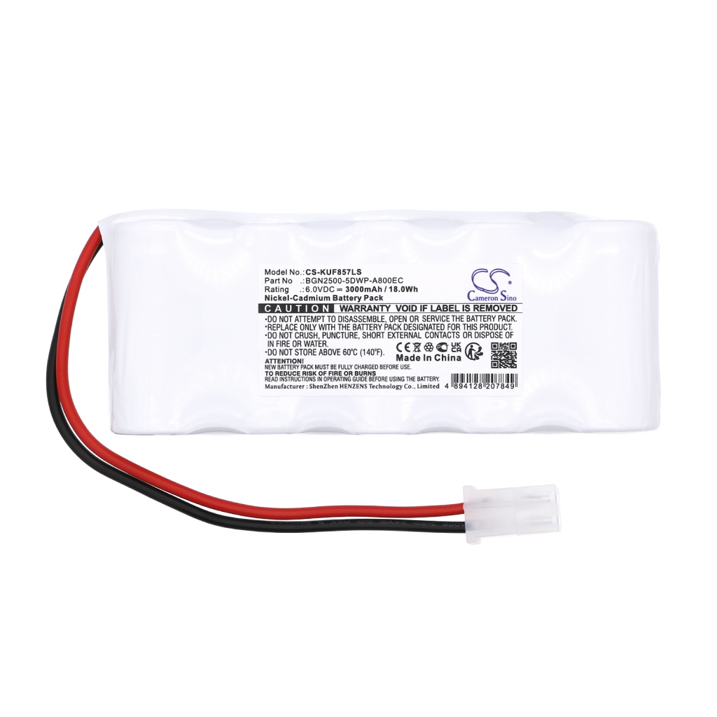 Baterii Înlocuiește BGN2500-5DWP-A800EC