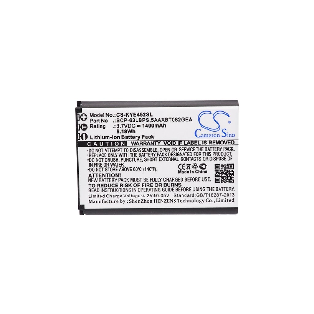Înlocuire compatibilă pentru bateria Kyocera 5AAXBT082GEA,SCP-63LBPS