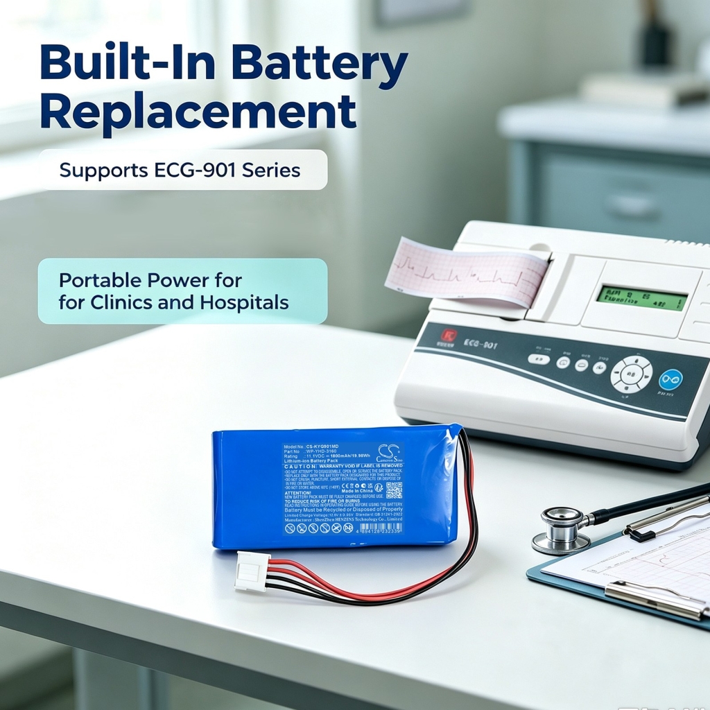 Baterii compatibil cu KADEY YASEN ECG-901 ECG-901 CS-KYG901MD