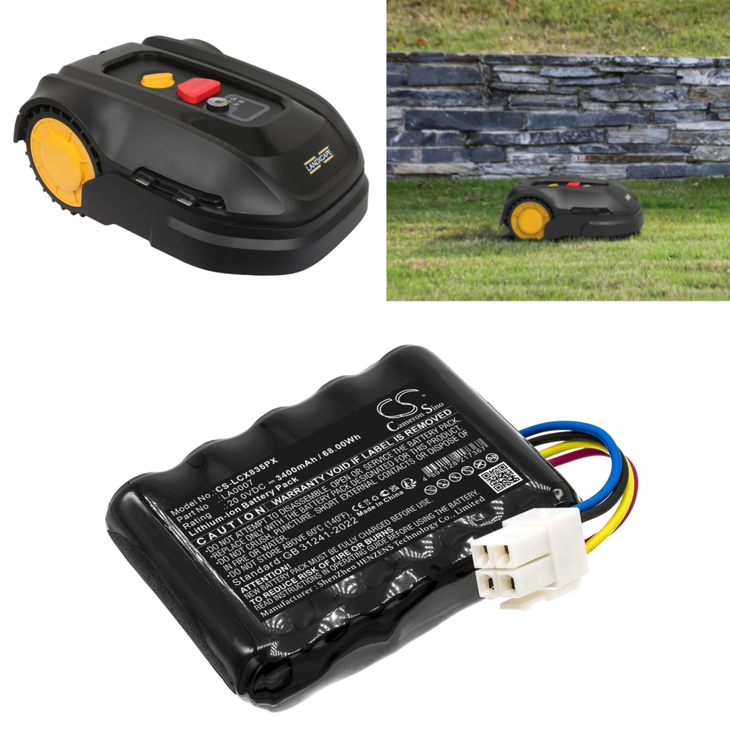 Power Tools Battery Landxcape CR208E