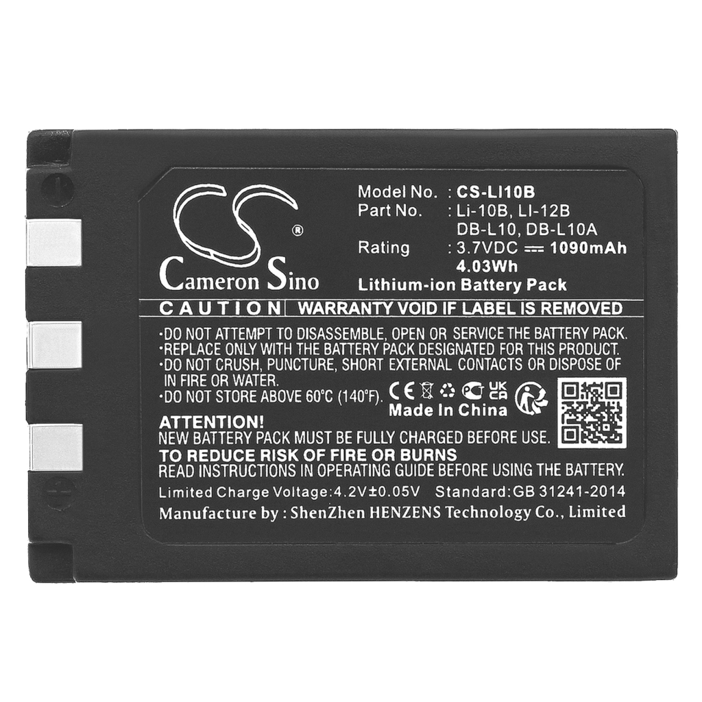 Camera Battery Sanyo Xacti VPC-AZ3
