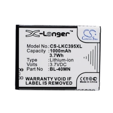 Compatible battery replacement for LG BL-40MN,EAC61700902