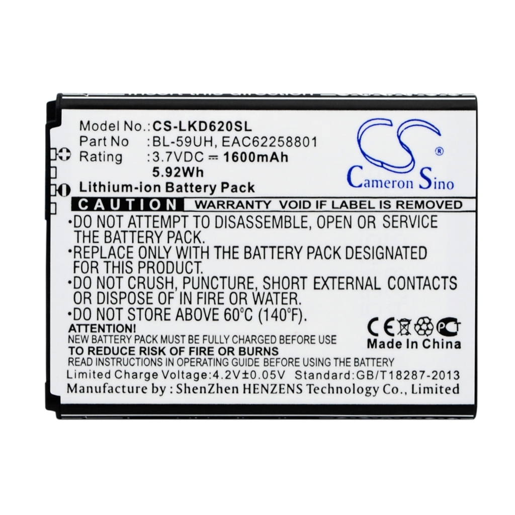 Baterie telefon mobil LG CS-LKD620SL